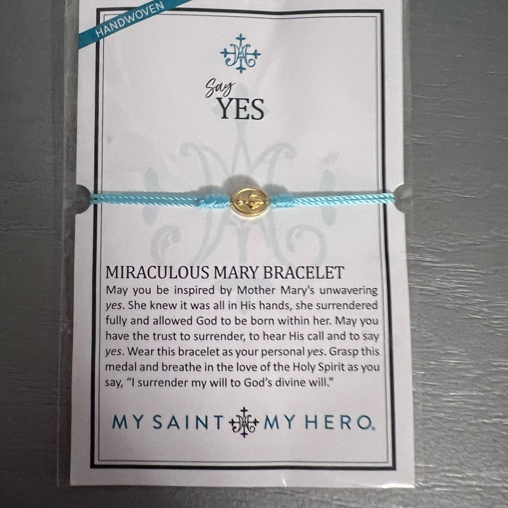 My Saint My Hero Say Yes bracelet